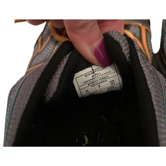 Merrell Mbound Monument/Flame Women's Athletic Running Hiking Shoes US 9.5 - Picture 9 of 13